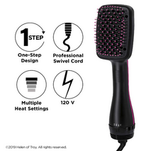 Load image into Gallery viewer, Revlon One-Step Hair Dryer &amp; Styler, Black
